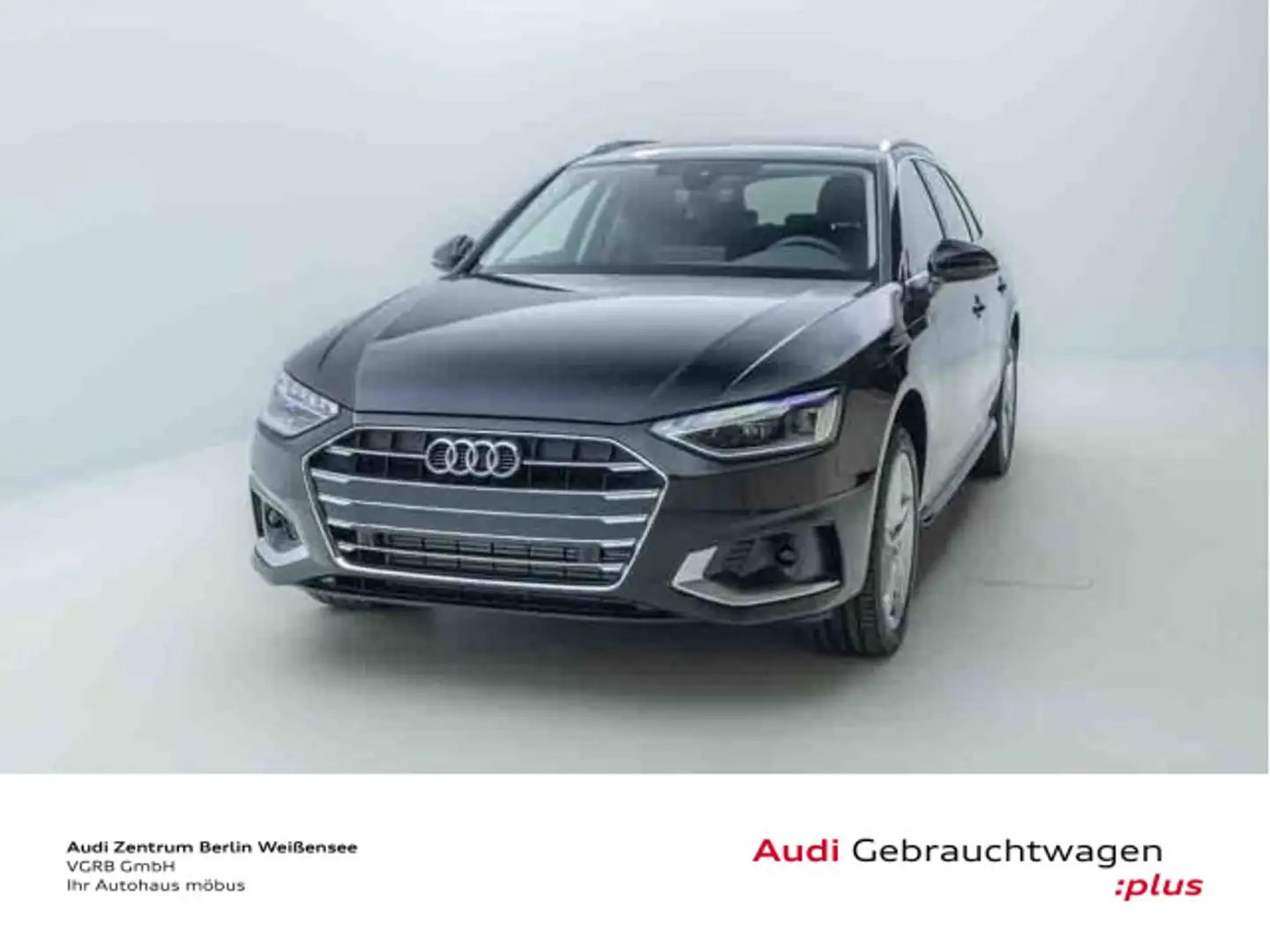 Audi A4 35 TFSI S-TRO*AHK*SIDE*LEDER*RFK*NAV*AC Zwart - 2
