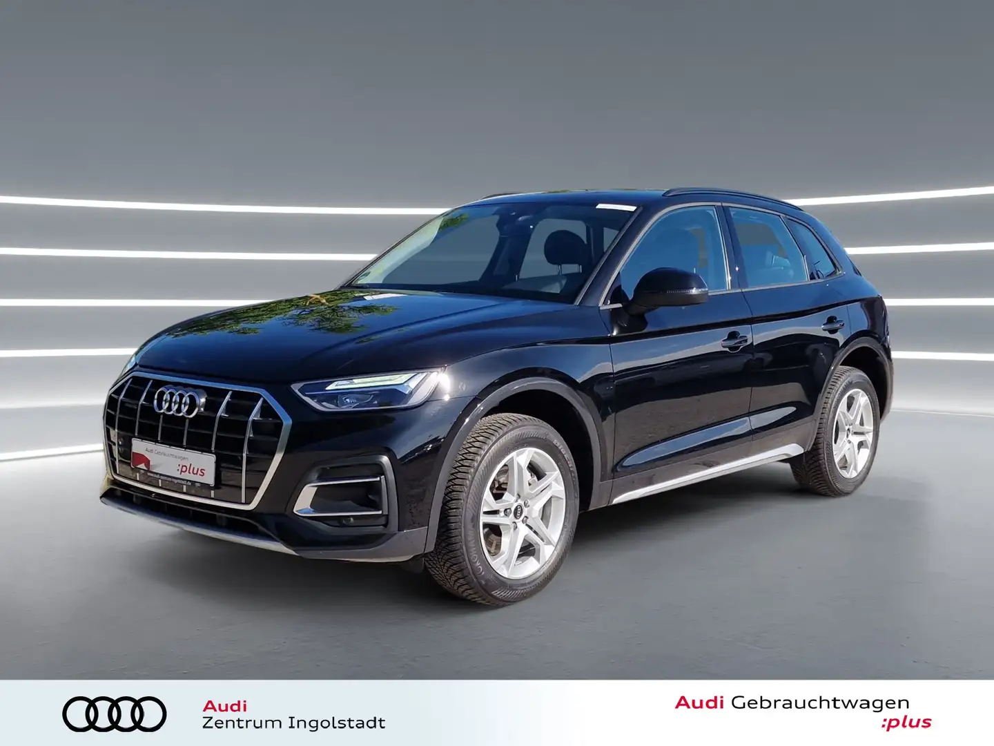 Audi Q5 40 TDI qu LED NAVI ACC Leder Kamera advanced Zwart - 1