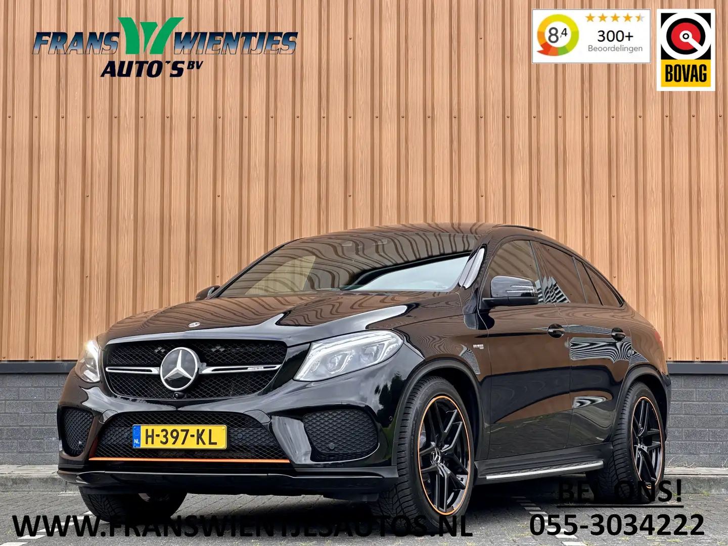 Mercedes-Benz GLE 43 AMG Coupé 4MATIC | 360° Camera | Schuif/Kanteldak | El Schwarz - 1