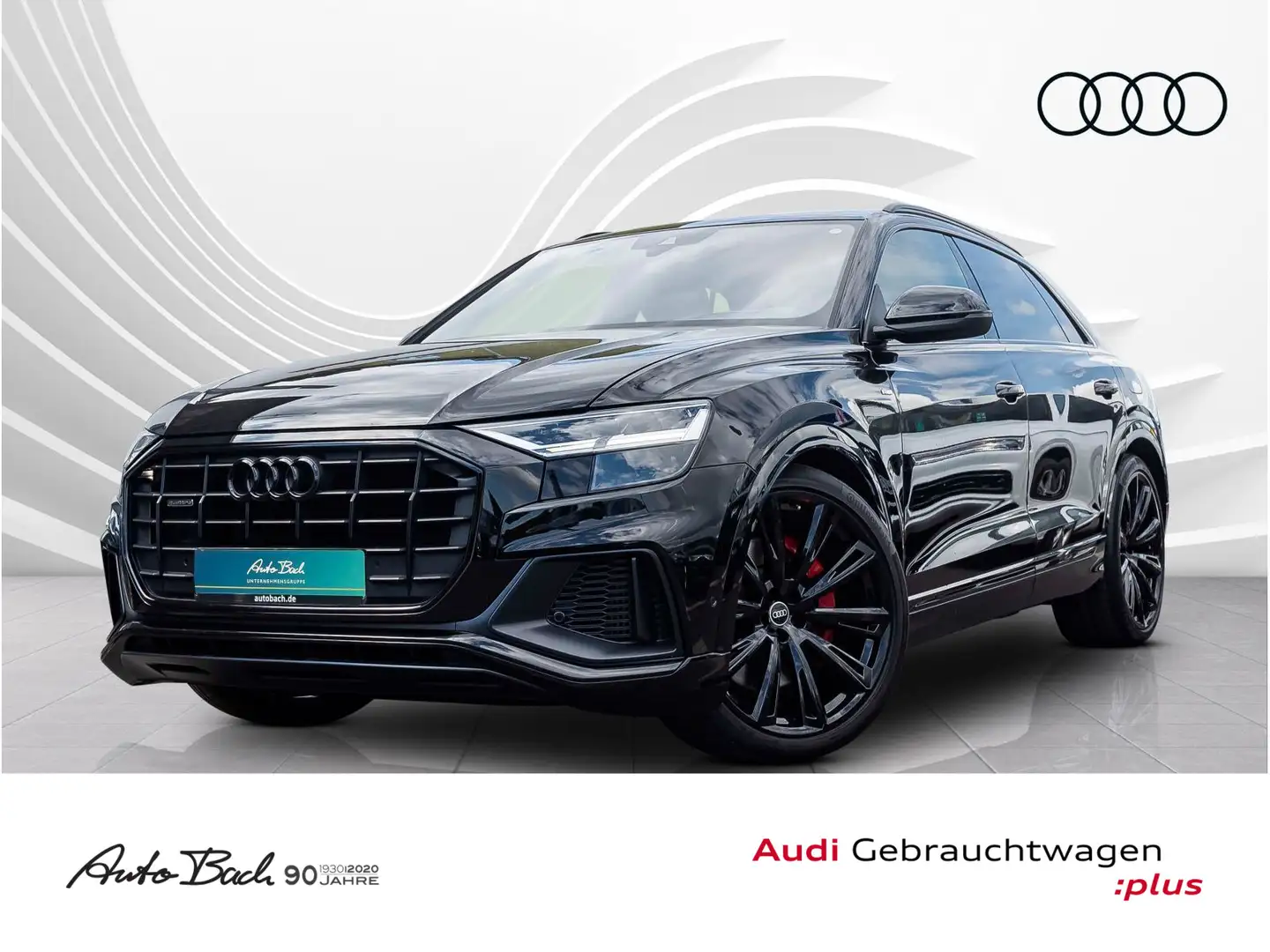 Audi Q8 S line 55TFSI e qu Navi LED virtual HuD GRA A Black - 1