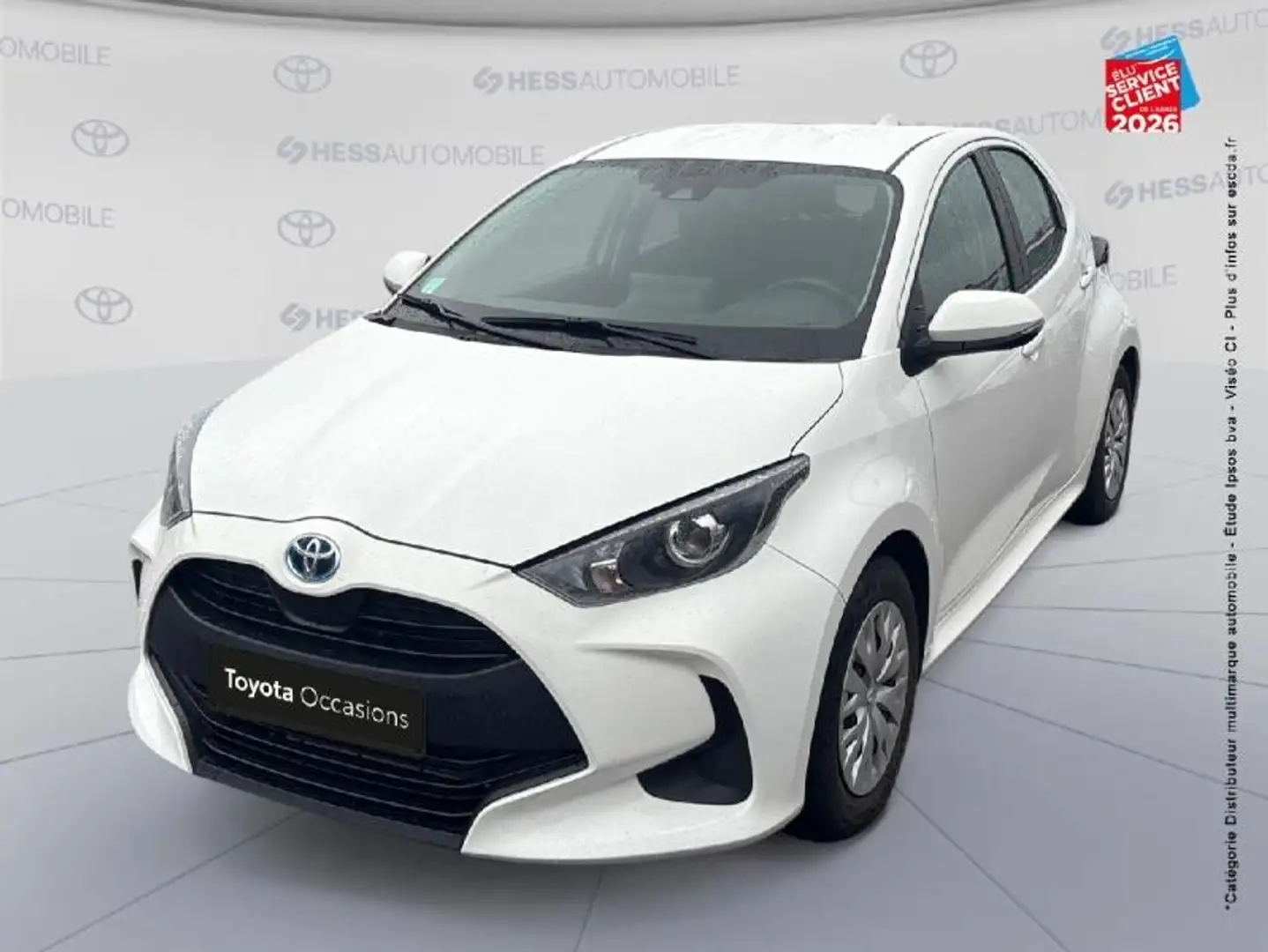 Toyota Yaris 116h Dynamic 5p MY22 Weiß - 1