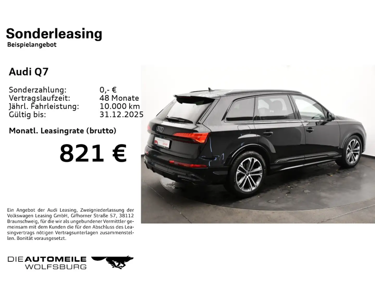 Audi Q7 45 TDI quattro tiptronic S line HeadUp/Luft/M Schwarz - 2