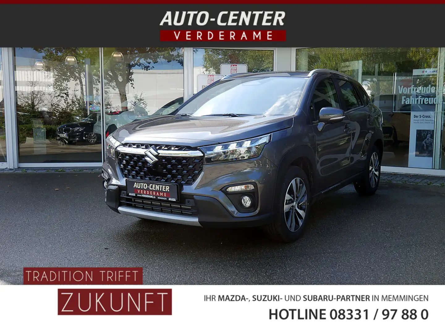 Suzuki S-Cross 1.4 Hybrid Allgrip Comfort+ PANO 360° Grau - 1