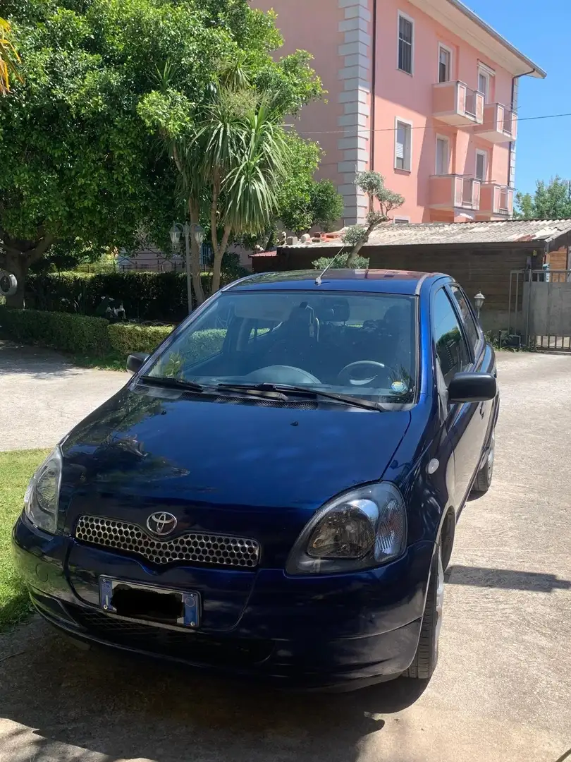 Toyota Yaris Yaris I 1999 5p 1.0 Sol Blu/Azzurro - 1