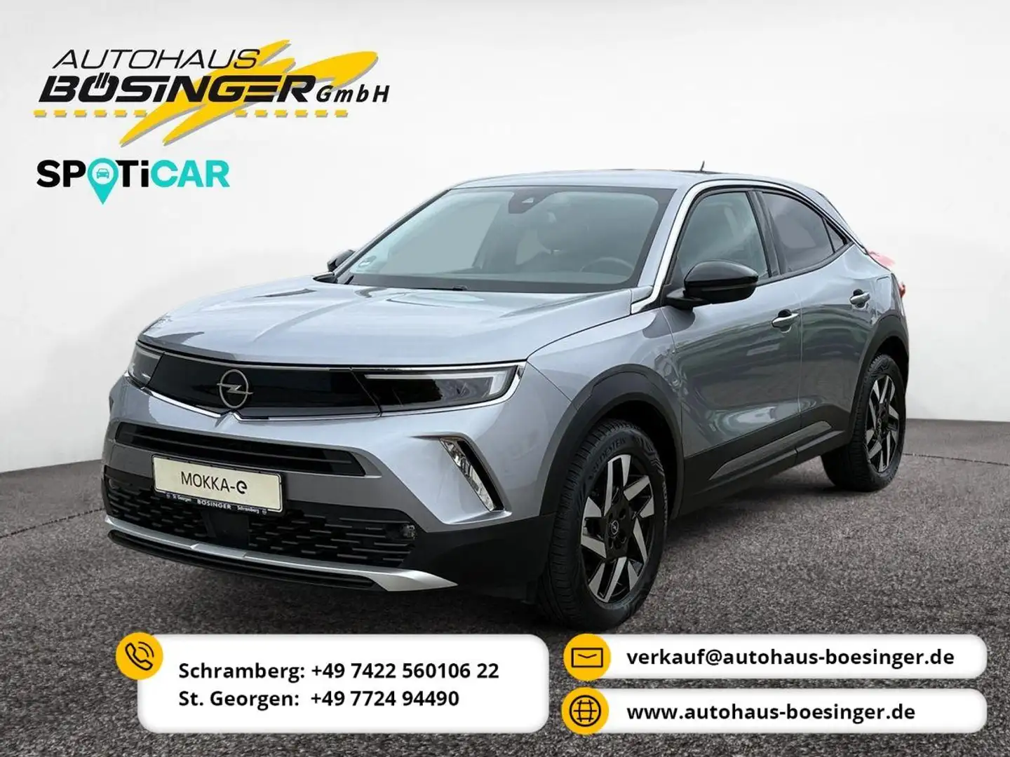 Opel Mokka-E Mokka e Elegance SHZ / Kamera Gris - 1