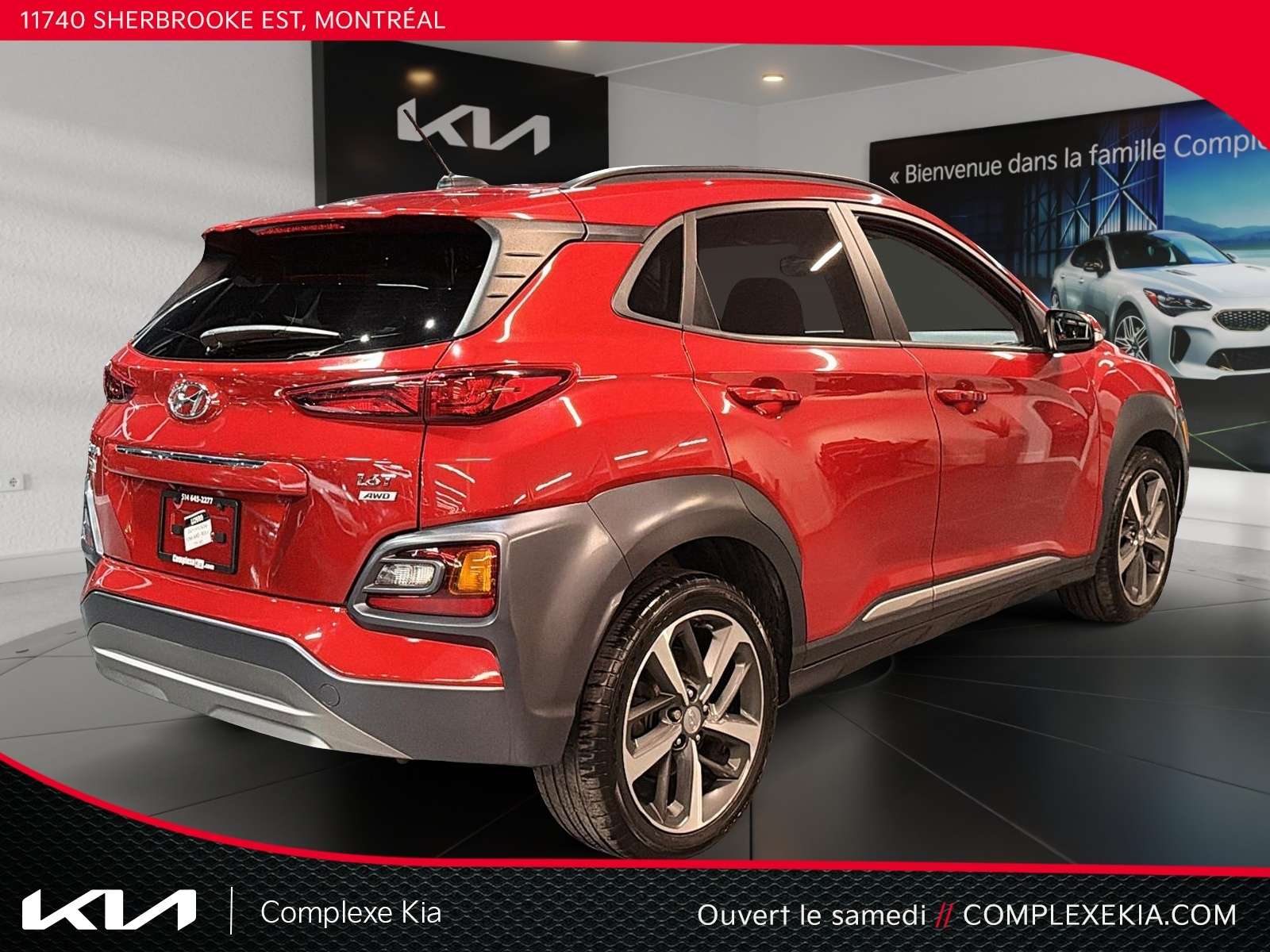 2021 Hyundai Kona 1.6T Trend AWD Apple Carplay Mags S.Chauffants — снимка 4