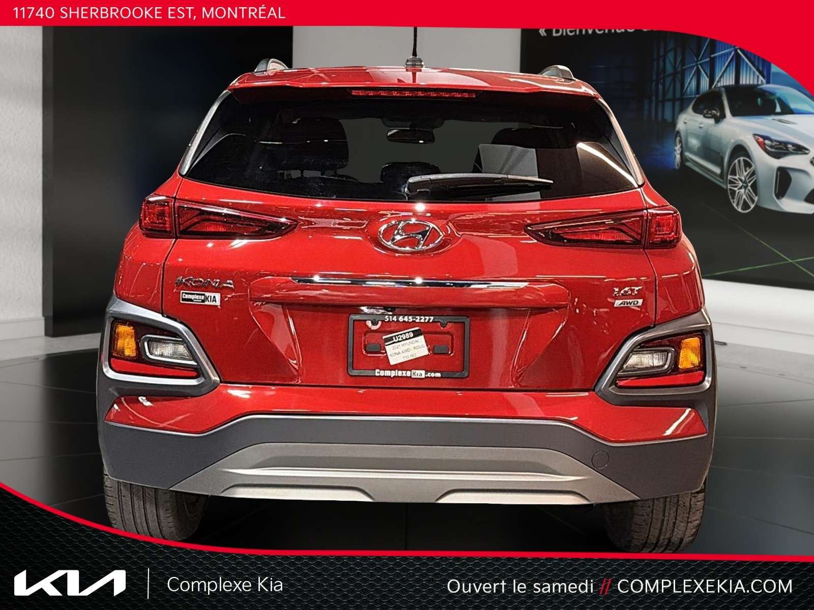 2021 Hyundai Kona 1.6T Trend AWD Apple Carplay Mags S.Chauffants — снимка 5