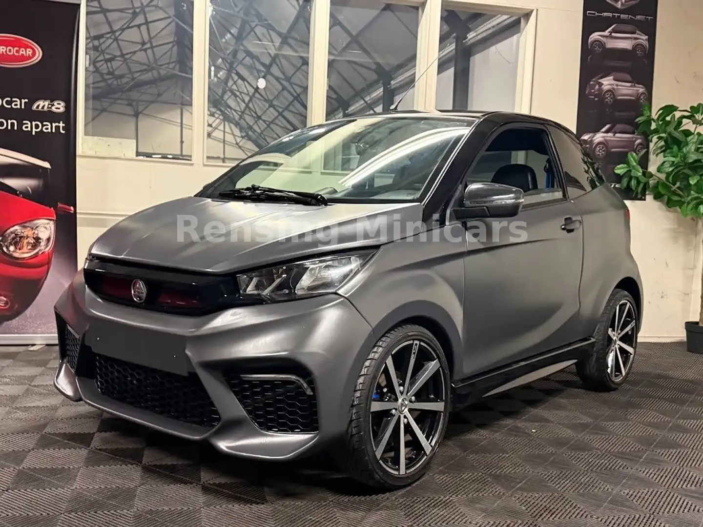 Aixam Coupé GTI MATT GREY BLACK Mopedauto Microcar 45 - 2
