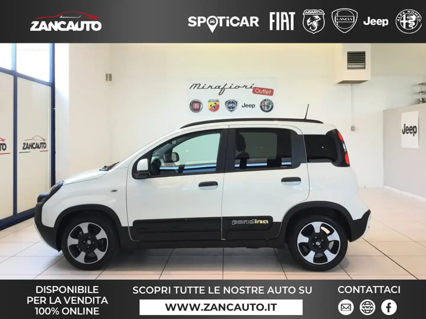 Fiat Panda S9 1.0  Hybrid Pandina - PROMO GIUGNO + TARGA Bianco - 1