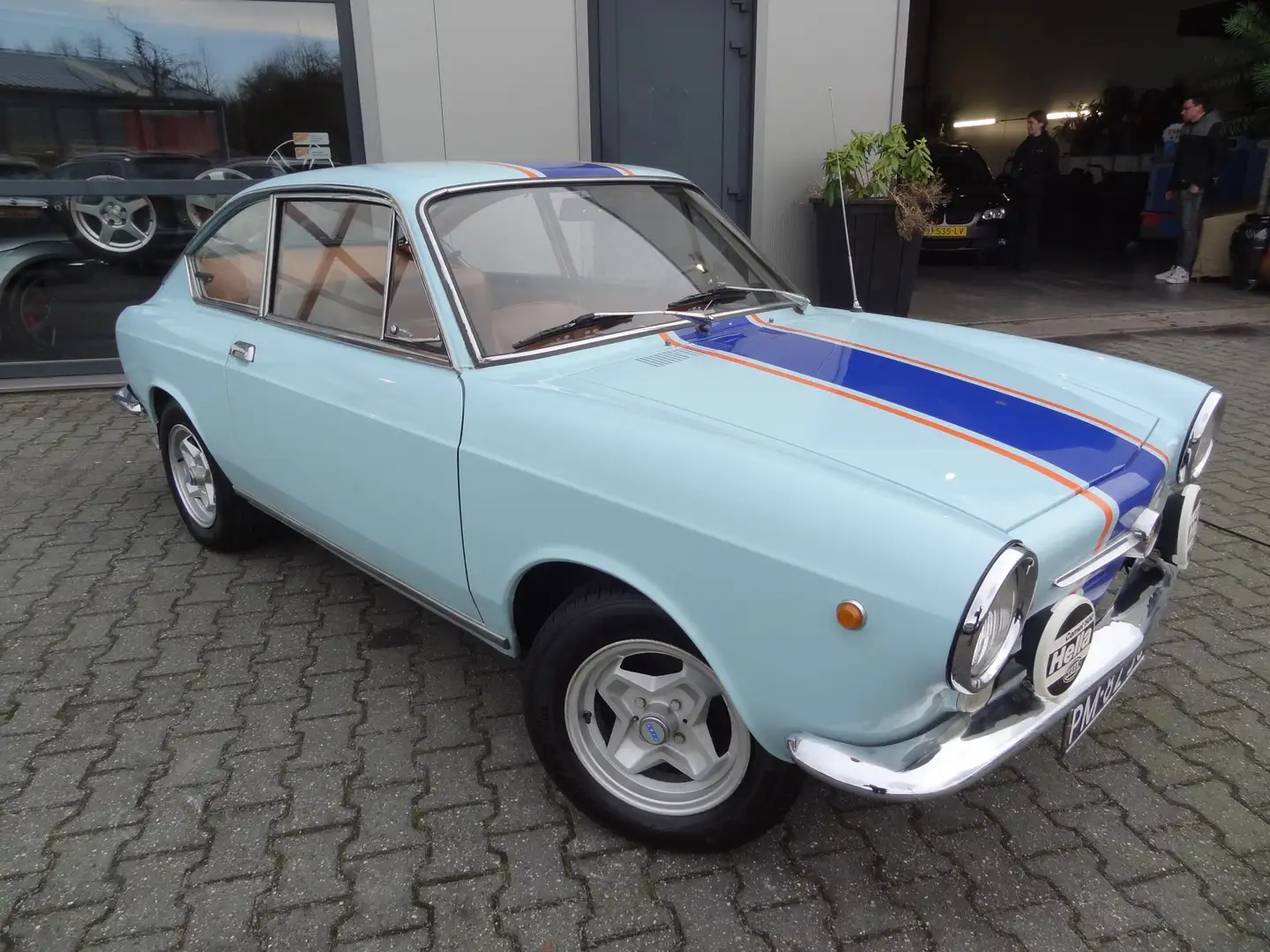 Fiat 850 SEAT CUPE GULF UITVOERING/UNIEK EXEMPLAAR/APK-VRIJ Blauw - 2
