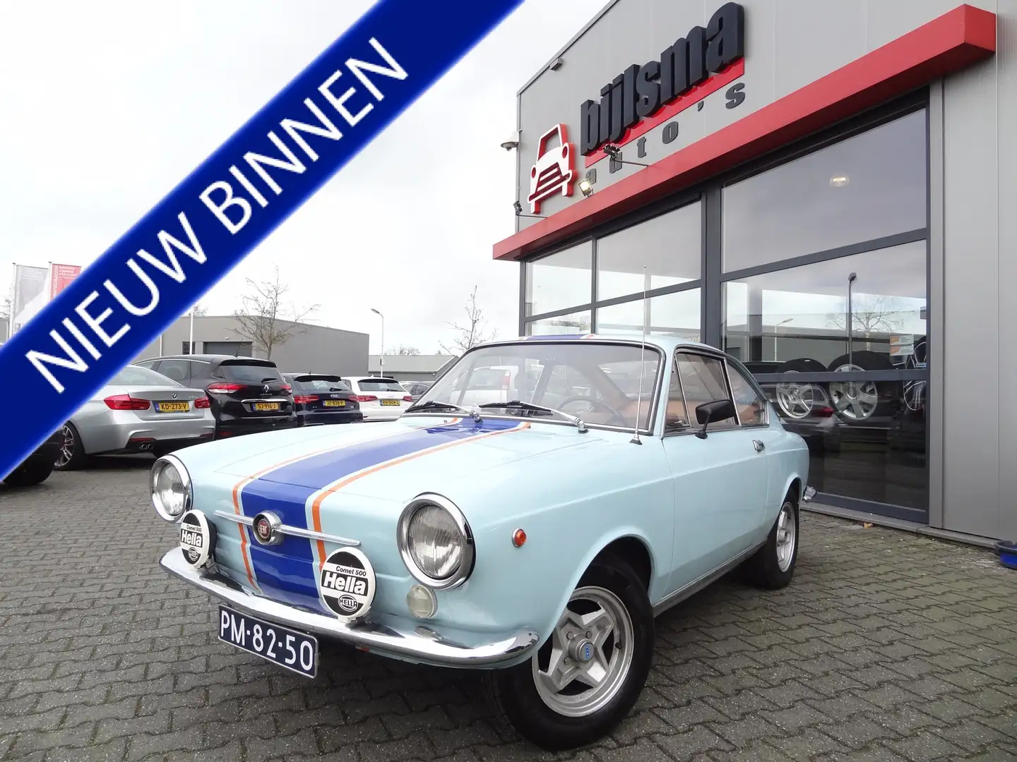 Fiat 850 SEAT CUPE GULF UITVOERING/UNIEK EXEMPLAAR/APK-VRIJ Blauw - 1