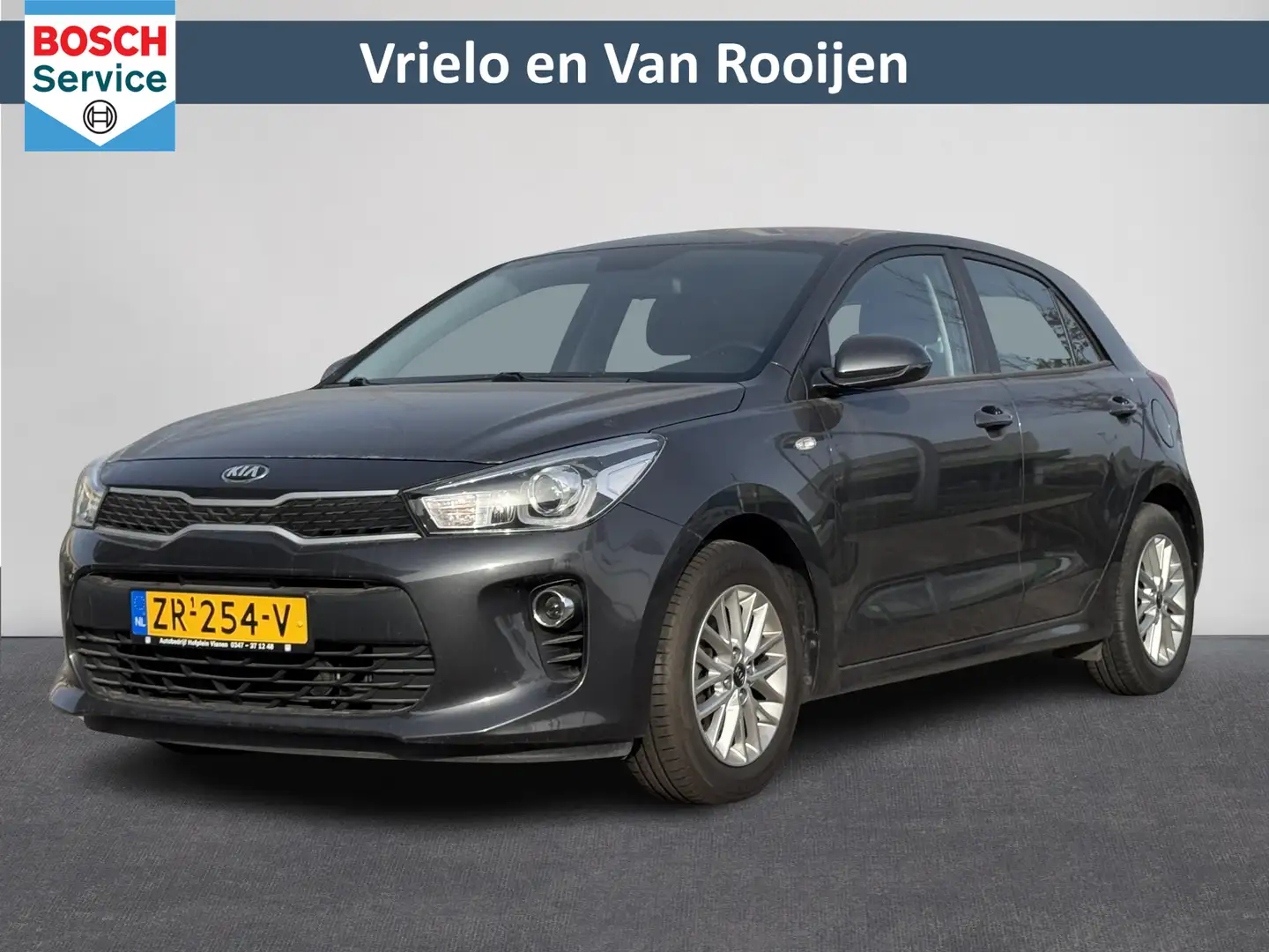 Kia Rio 1.0 TGDI DynamicLine 100PK Navigatie | Airco | LM- Grau - 1