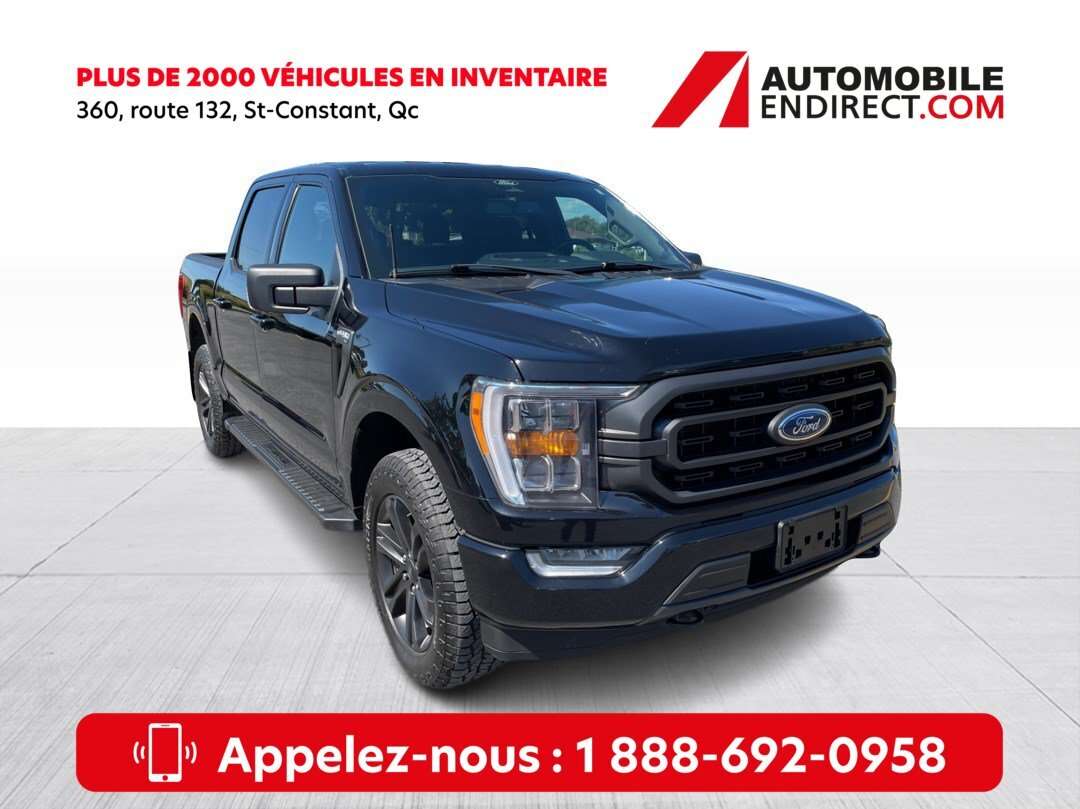2022 Ford F-150 XLT Sport 302A SuperCrew 4x4 5.0L GPS Mags Sièges