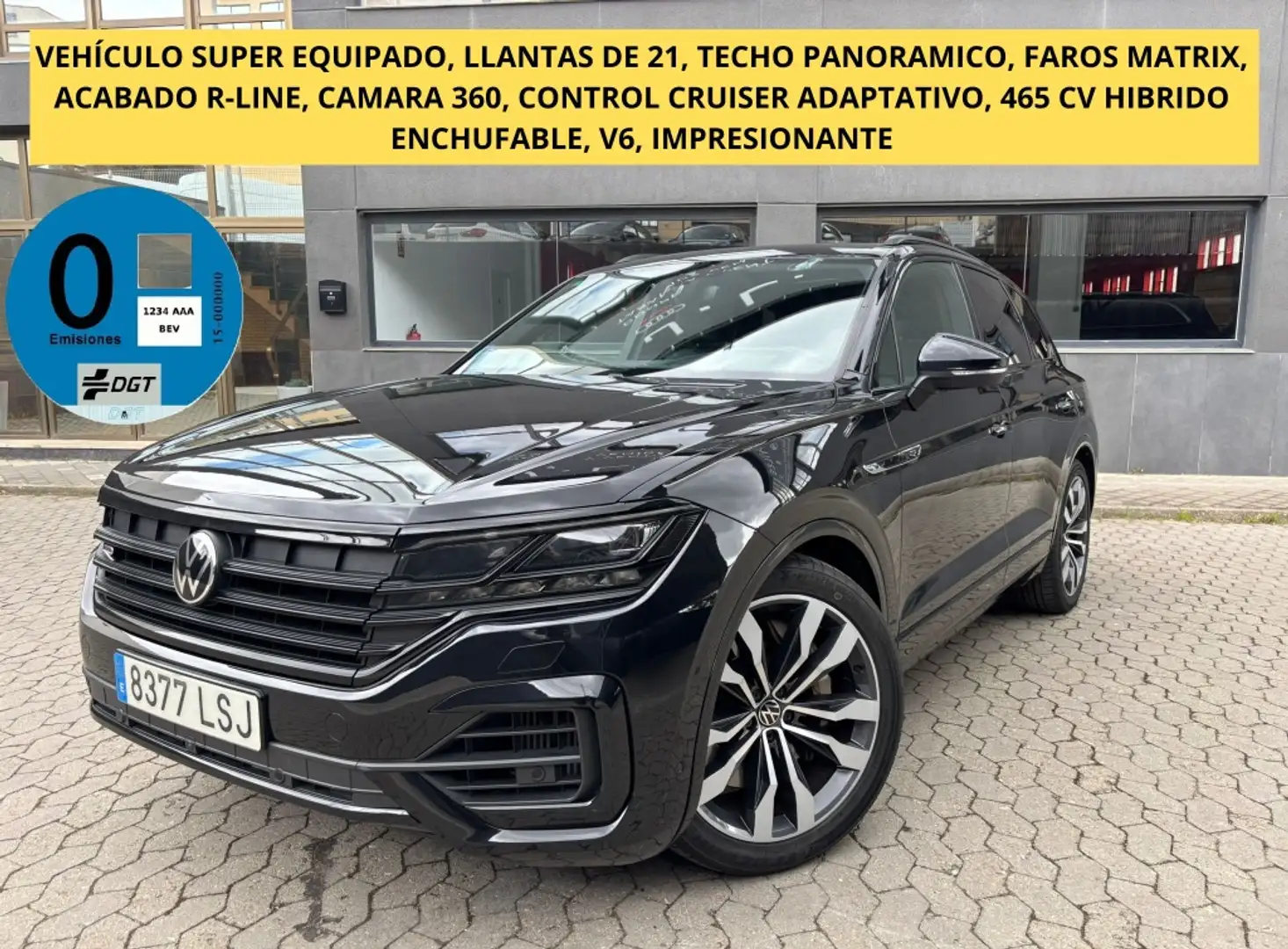 Volkswagen Touareg 3.0TSI V6 R 4Motion Tiptronic Negro - 1