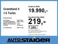 Opel Grandland X 1.6 Turbo Edition AHK-abnehmbar, SHZ, Grau - thumbnail 4