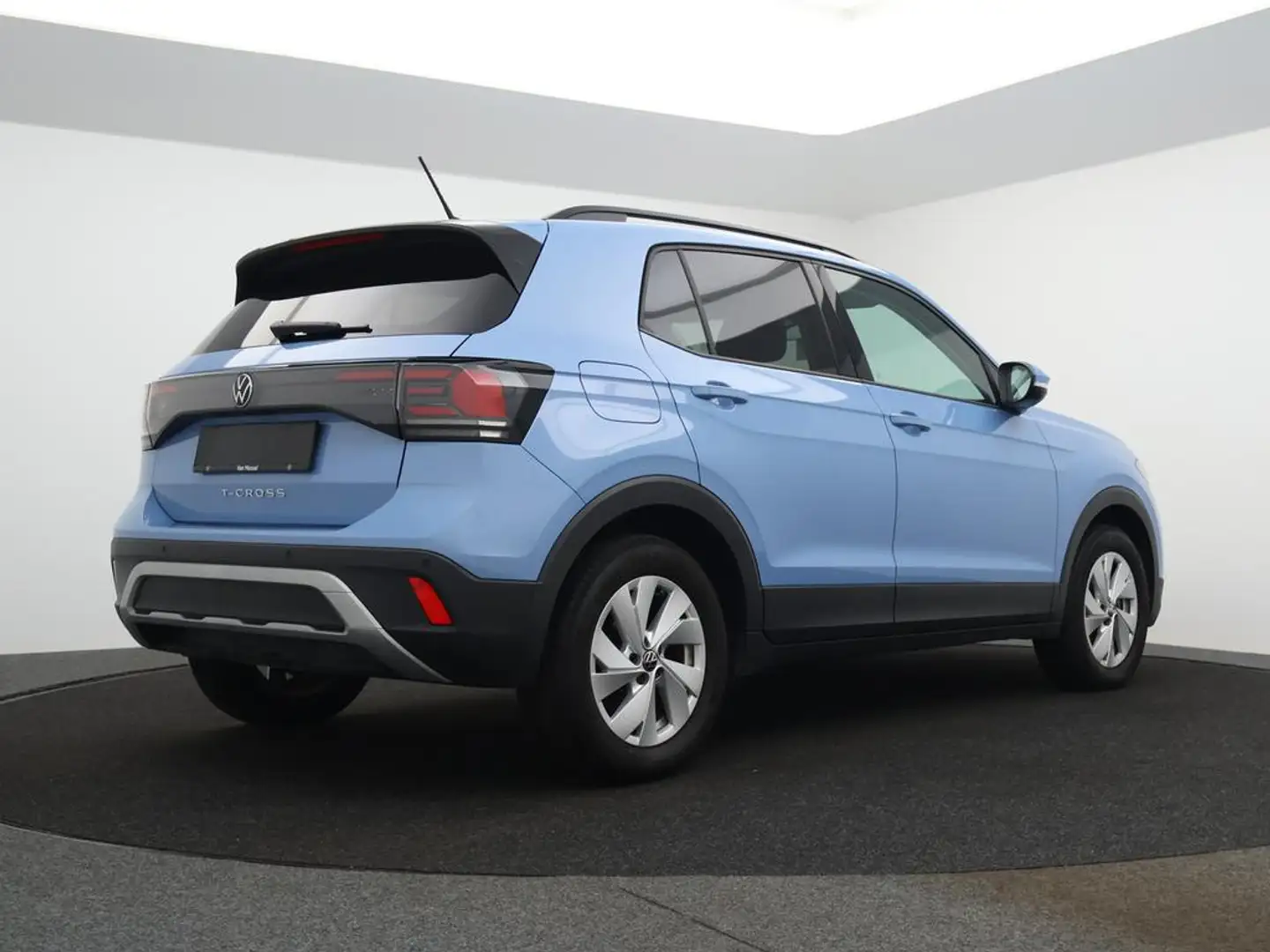 Volkswagen T-Cross T-Cross 1.0TSI Life 115PK *AUTOMAAT*APP CONNECT*AD Blauw - 2