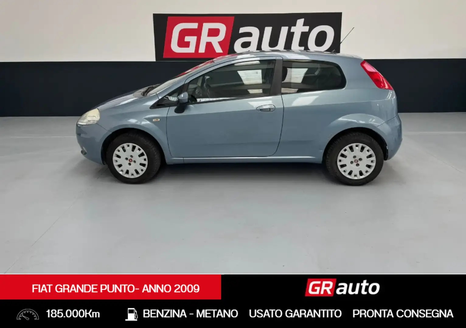 Fiat Grande Punto Grande Punto 1.4 GPL 3 porte Dynamic Bleu - 1