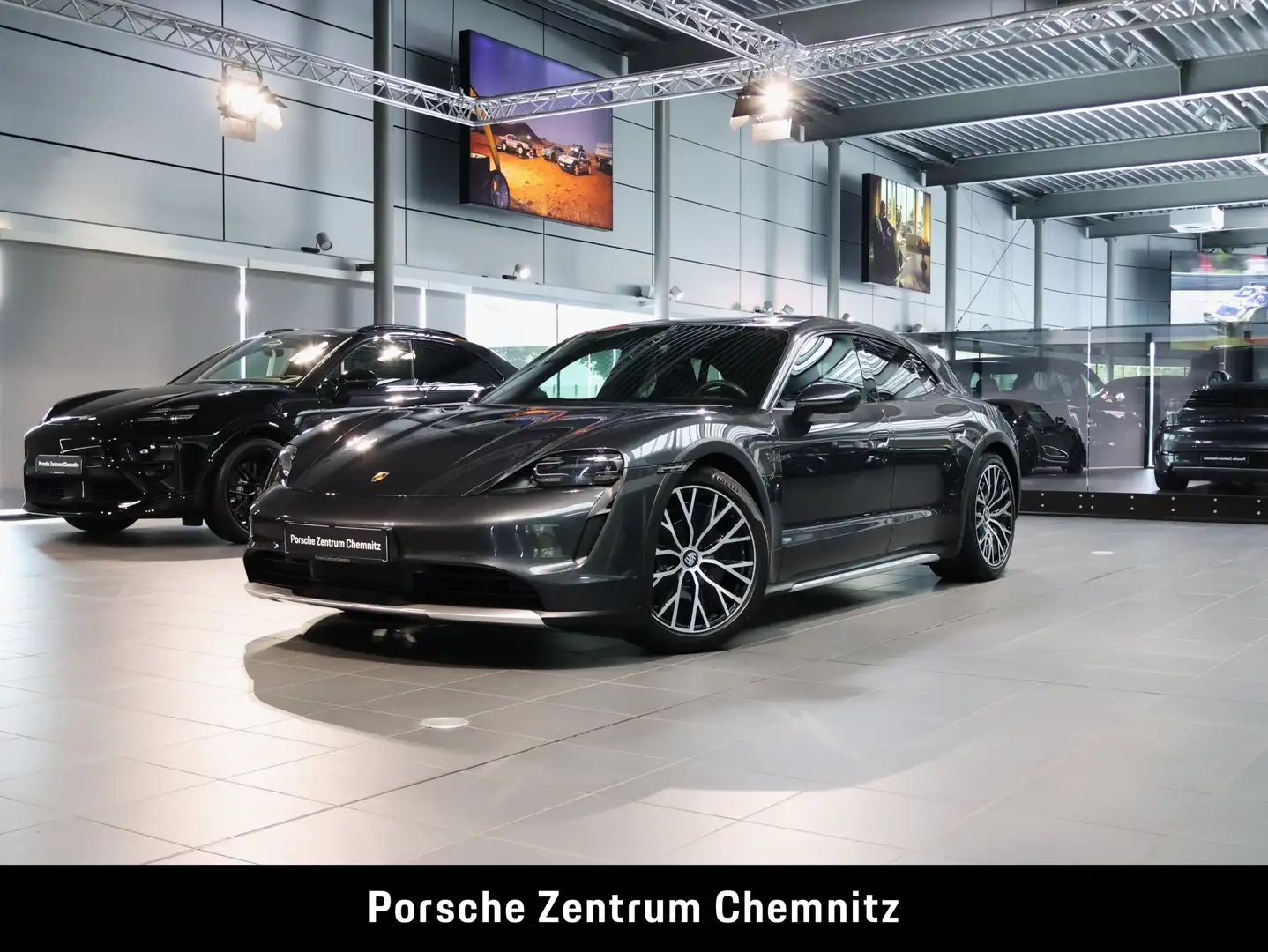 Porsche Taycan 4 Cross Turismo 20Zoll;Sitzheizung;Großer Akku Gris - 1