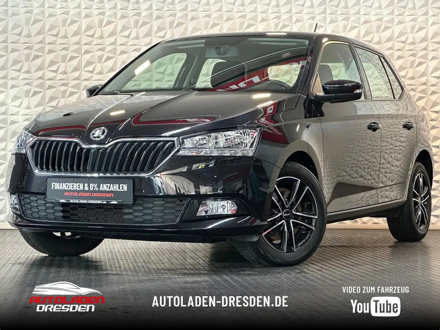 Skoda Fabia 1.0TSI AMBITION* SHZ#PDC#KLIMA#ALARM#15ALU Schwarz - 1