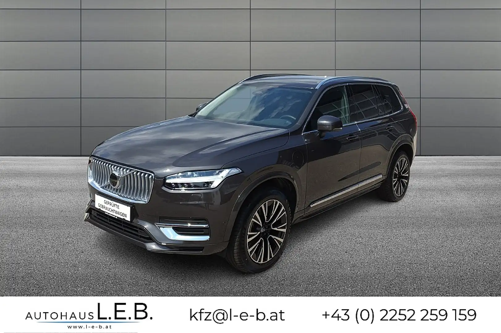 Volvo XC90 T8 AWD Recharge PHEV Plus Bright Geartronic Brun - 1