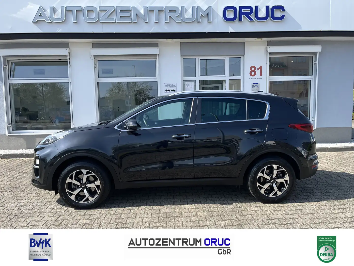 Kia Sportage 1.6 T-GDI 2WD Spirit *LED*Navi*JBL* Schwarz - 1