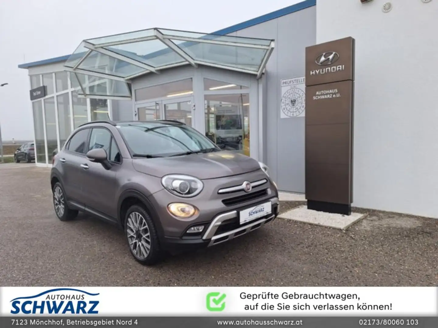 Fiat 500X 1,4 City Look Pop Star DCT Grau - 1