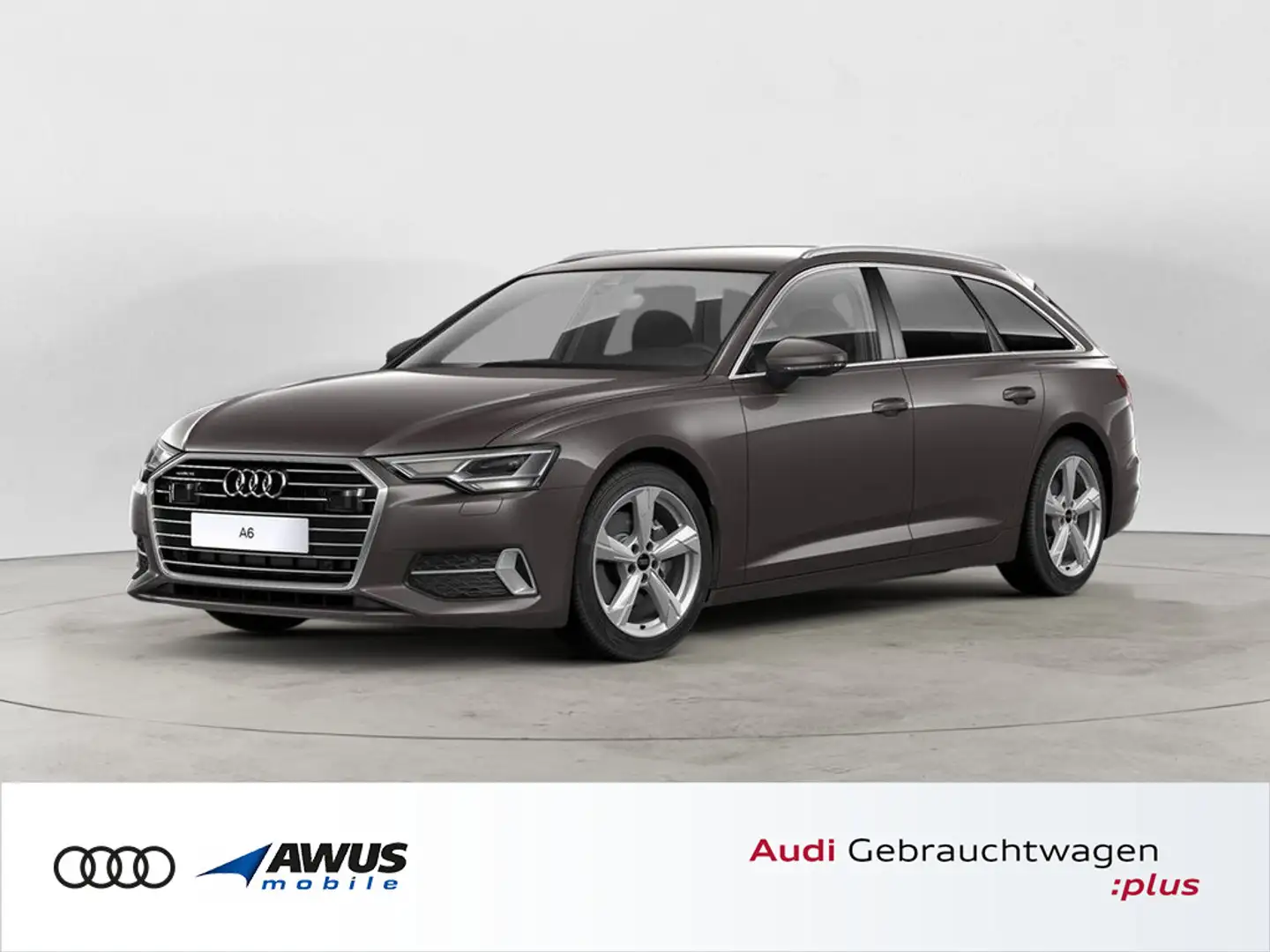 Audi A6 Avant Sport 40 TDI quattro, ACC,Head-up,AHK Braun - 1
