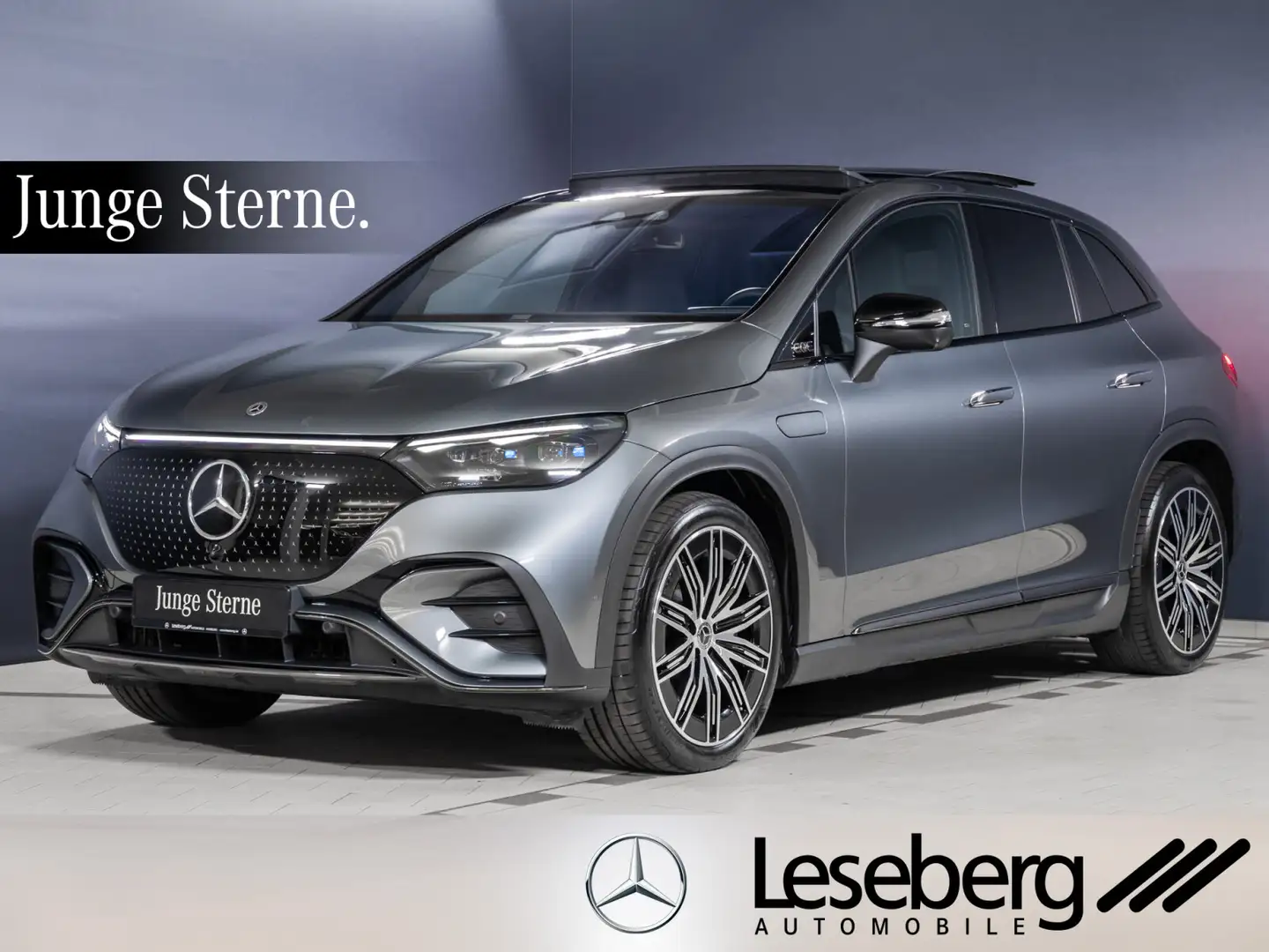 Mercedes-Benz EQE SUV EQE 350 SUV 4M AMG DIG.LIGHT/Pano/AHK/Burmester Gris - 1