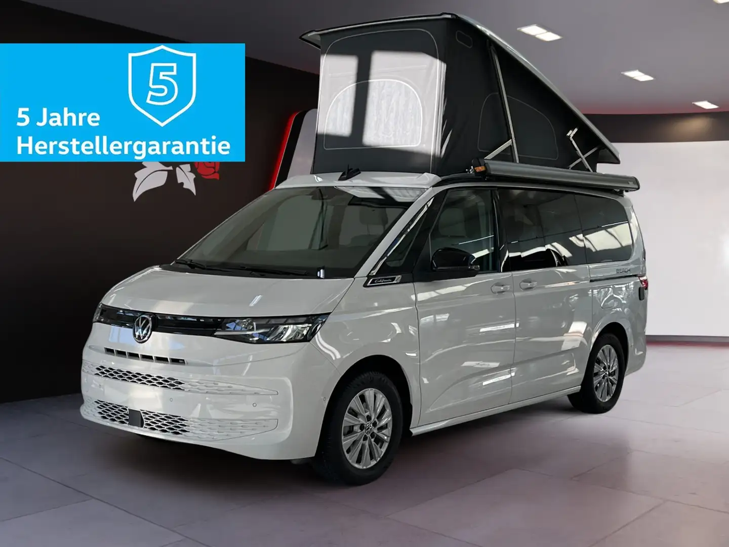 Volkswagen T7 California 2,0 TDI DSG Beach Tour AHK Weiß - 2