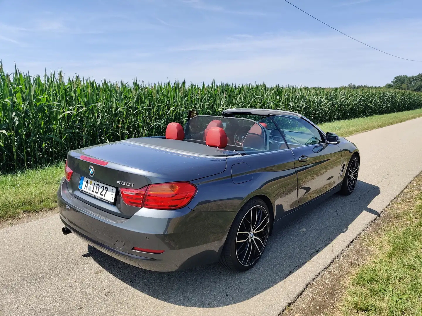 BMW 420 420i Cabrio Sport Line Grau - 1