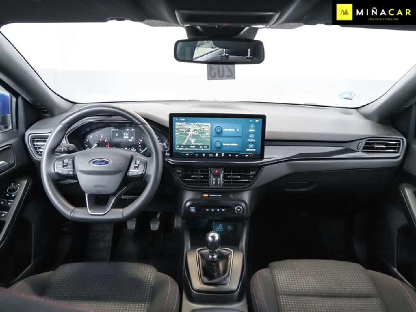 Ford Focus 1.0 Ecoboost MHEV ST-Line 125 Bleu - 2