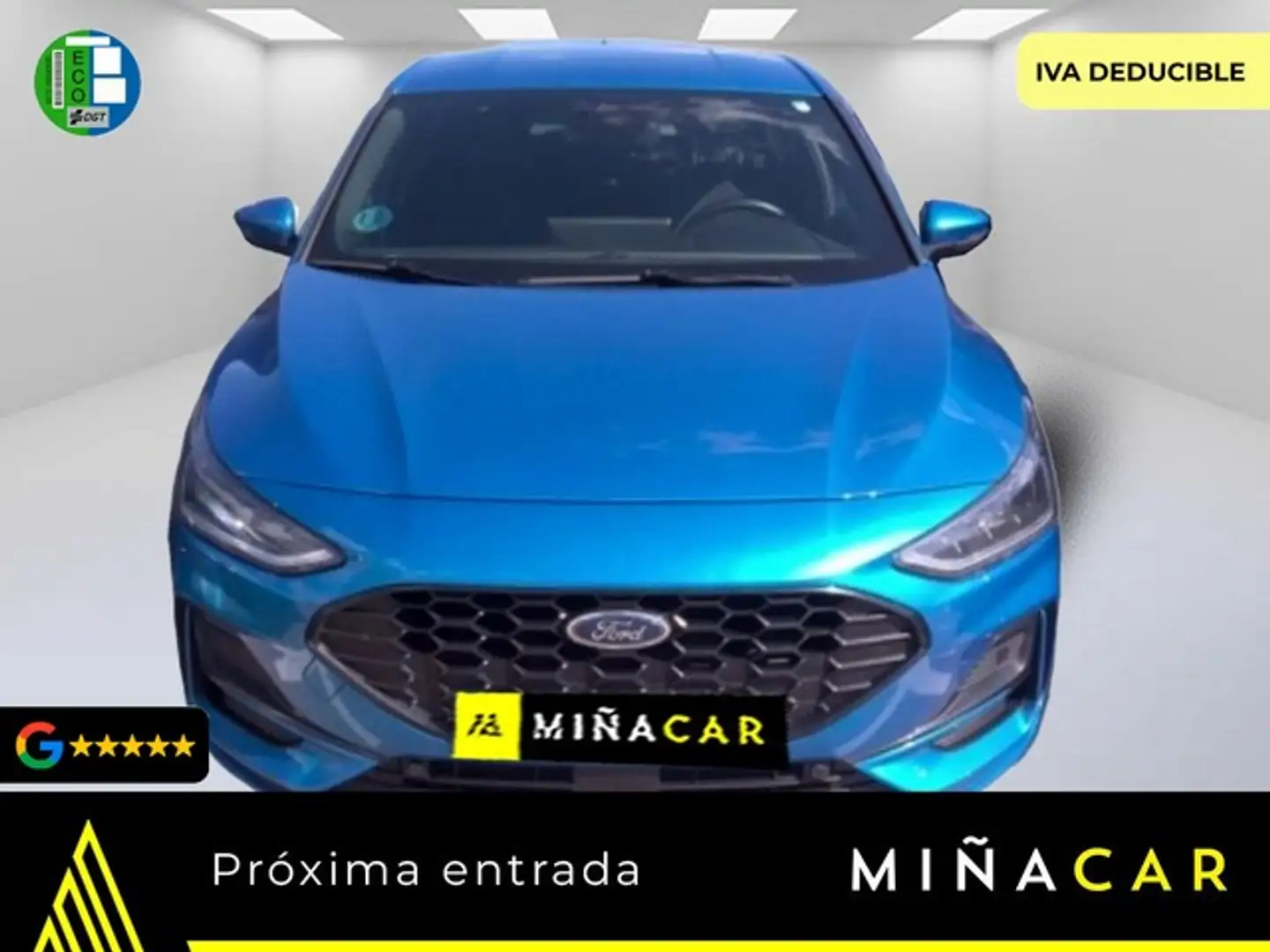 Ford Focus 1.0 Ecoboost MHEV ST-Line 125 Blu/Azzurro - 1