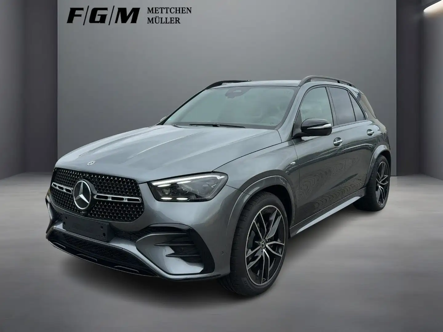 Mercedes-Benz GLE 350 de 4M AMG-Line MBeam|AHK|Night|Sitzhz Grigio - 2