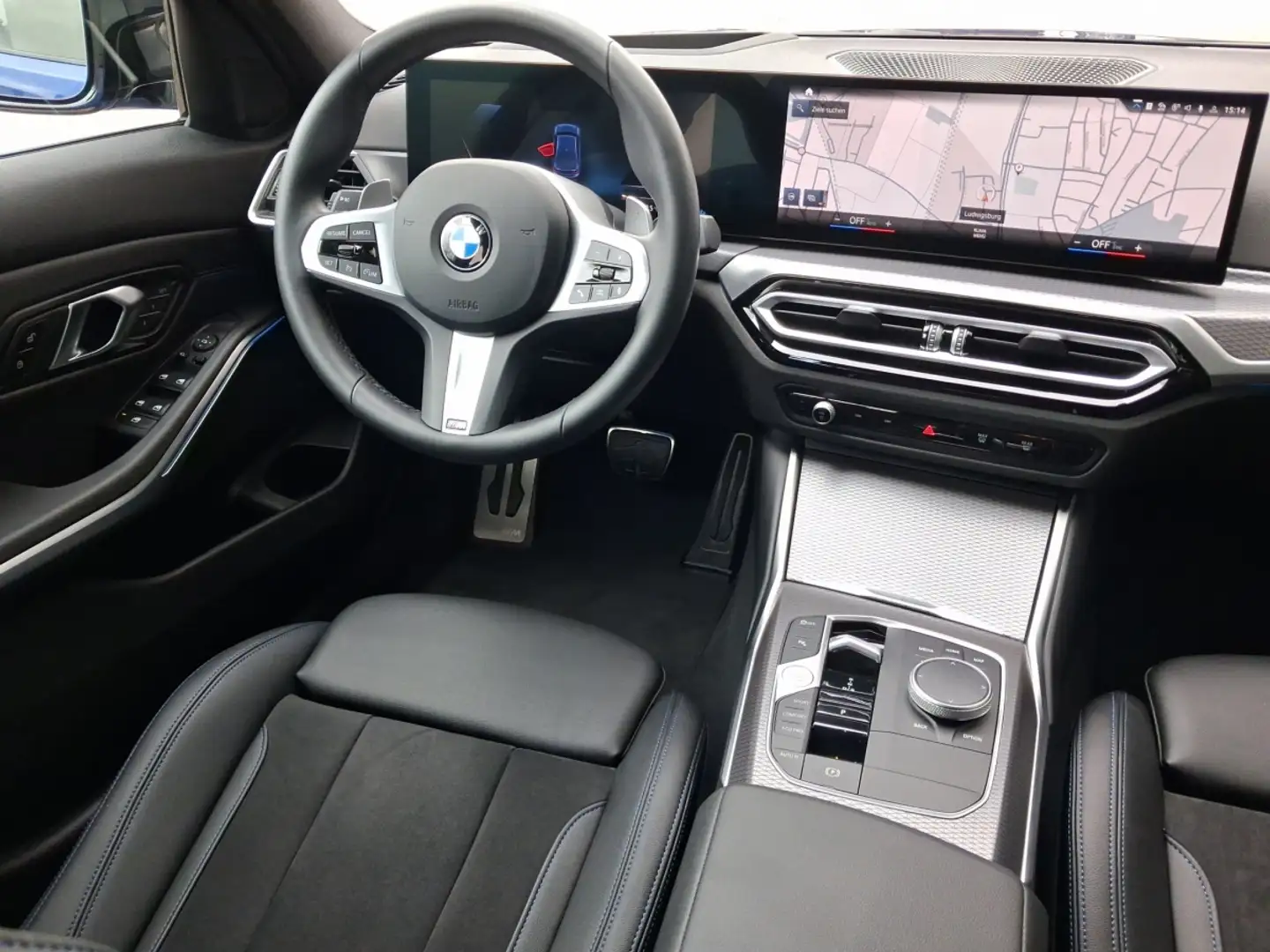 BMW 340 Mi xDr Lim. Navi.LED.HiFi.DriveAs.RüKam.Memor Blau - 2