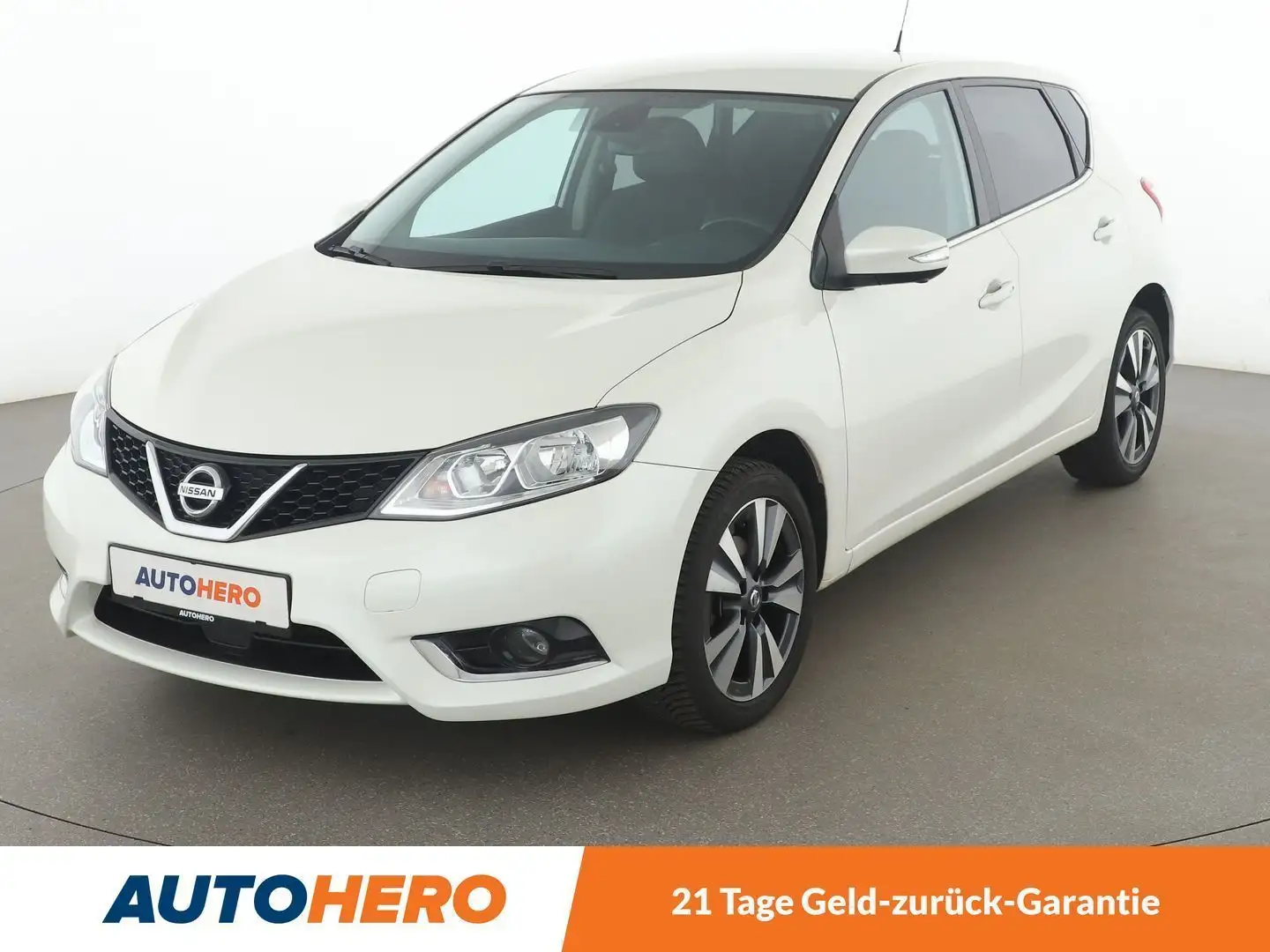 Nissan Pulsar 1.2 N-Connecta *NAVI*TEMPO*360°*SHZ* Weiß - 1