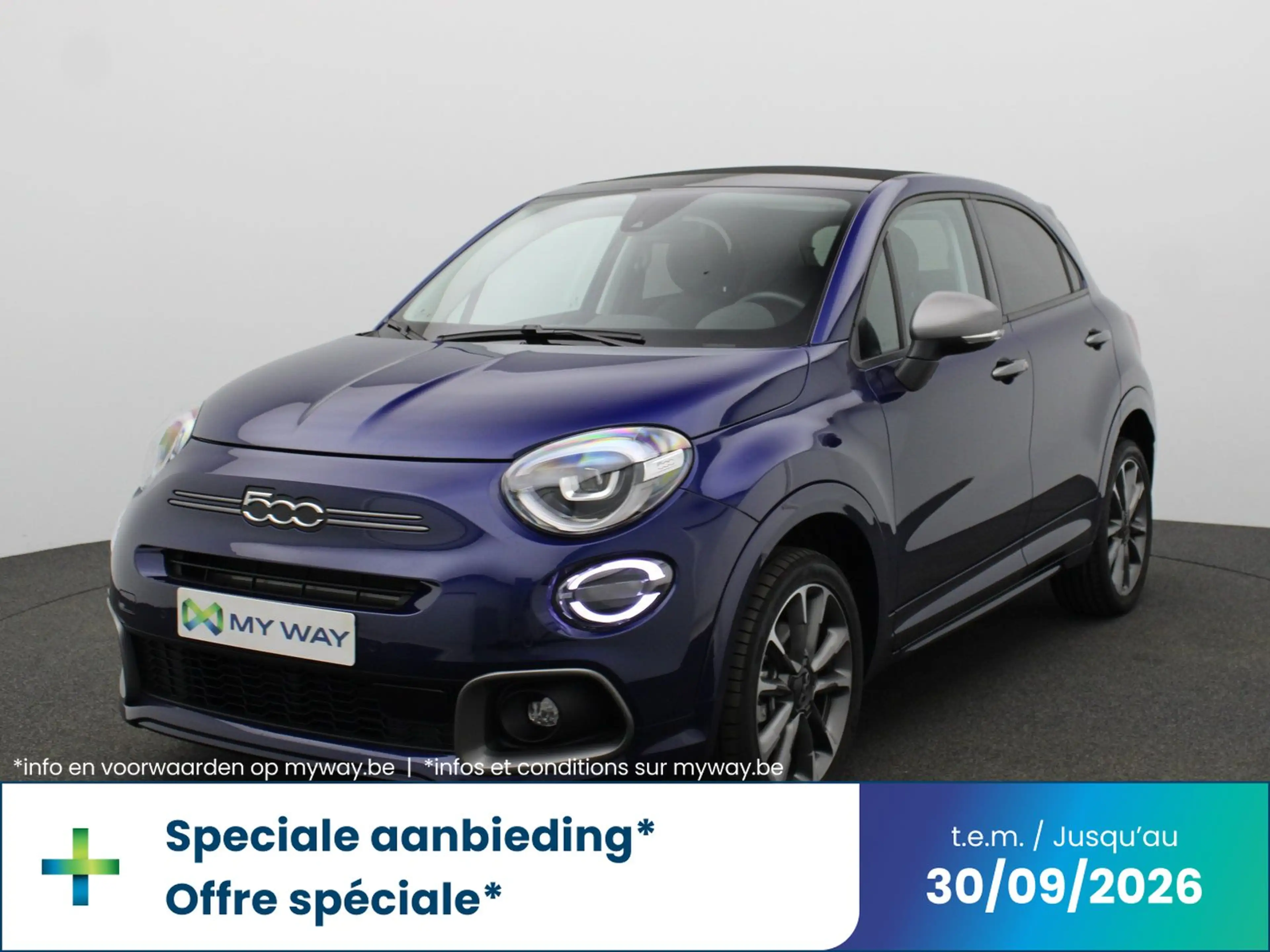 Fiat 500X SPORT 1.5 Hybrid 130 PK DCT - Panoramisch Dak - Camera - Apple Carplay - Leder