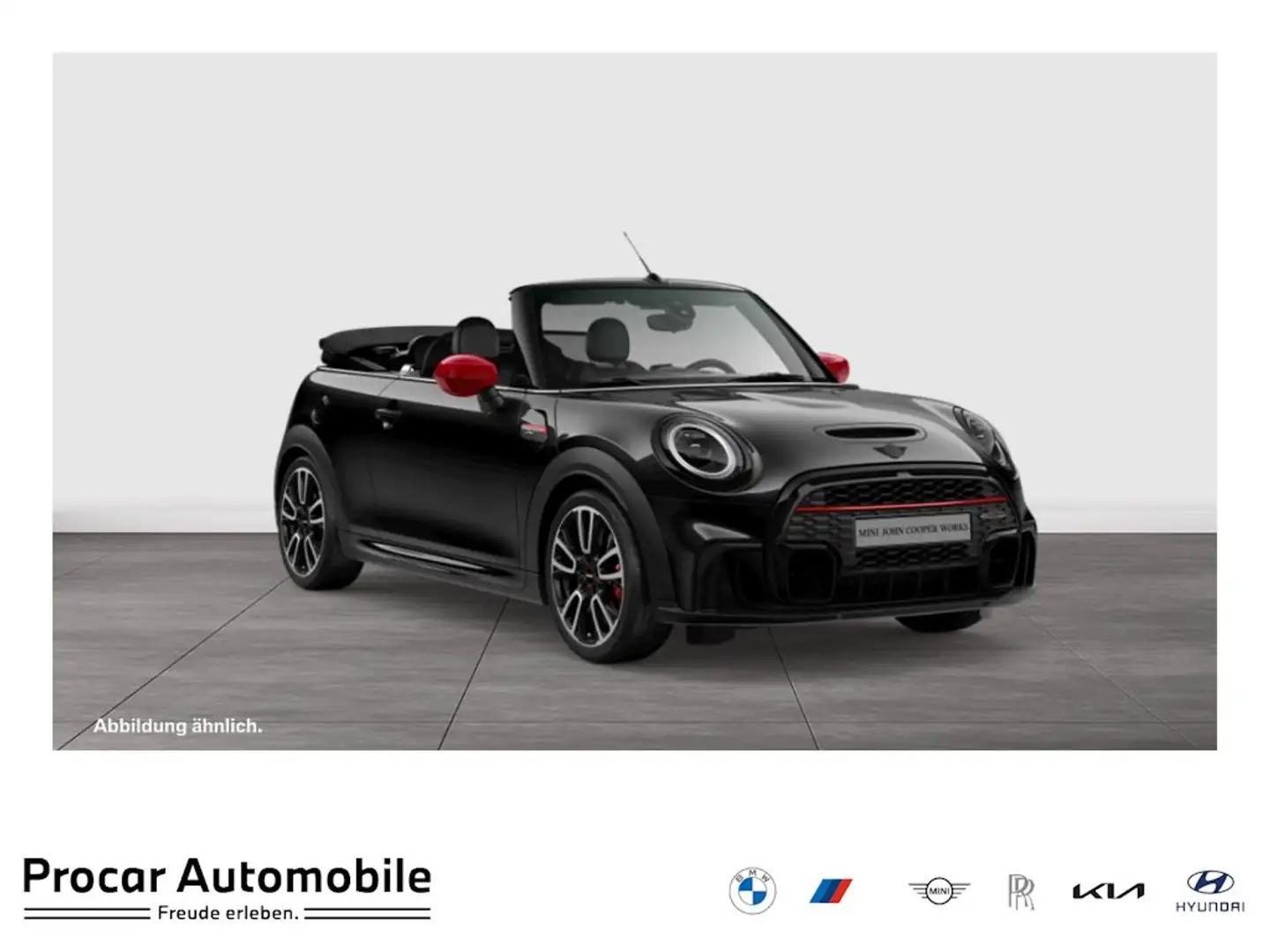 MINI John Cooper Works Cabrio John Cooper Works M Sport ACC NAVI LED PDC V+H Schwarz - 1