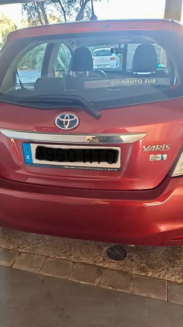 Toyota Yaris Yaris Hybrid 1.5 Active Active Rojo - 2