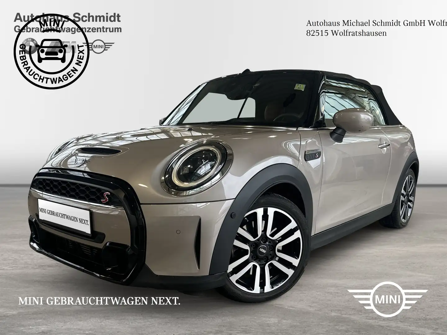 MINI Cooper S Cabrio Cooper S Cabrio*Navi*HUD*H/K*DAB*Adapt.LED*RFK*MIN Grau - 1