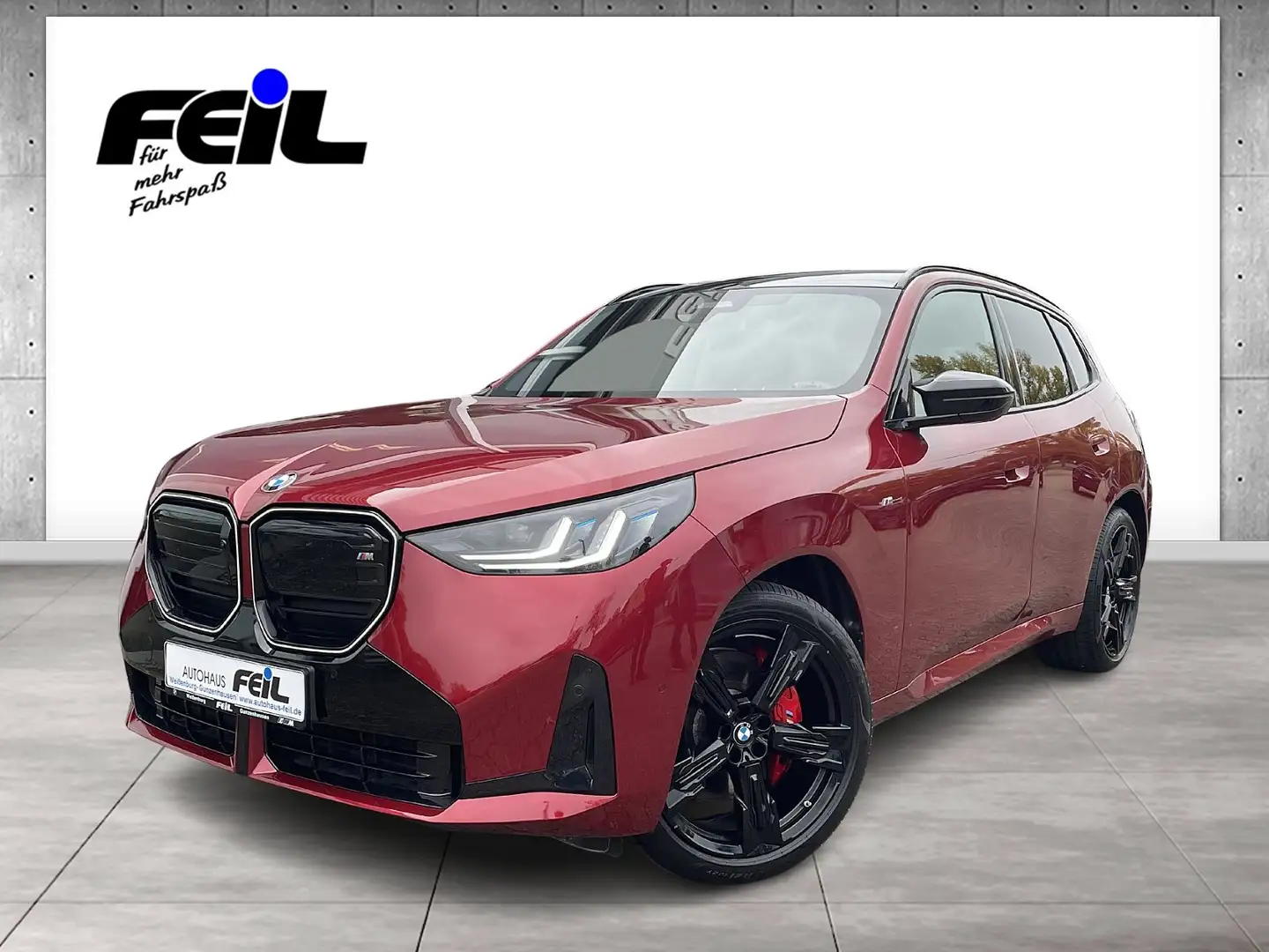 BMW X3 M 50 xDrive Sportpaket HK HiFi DAB LED RFK Rot - 1