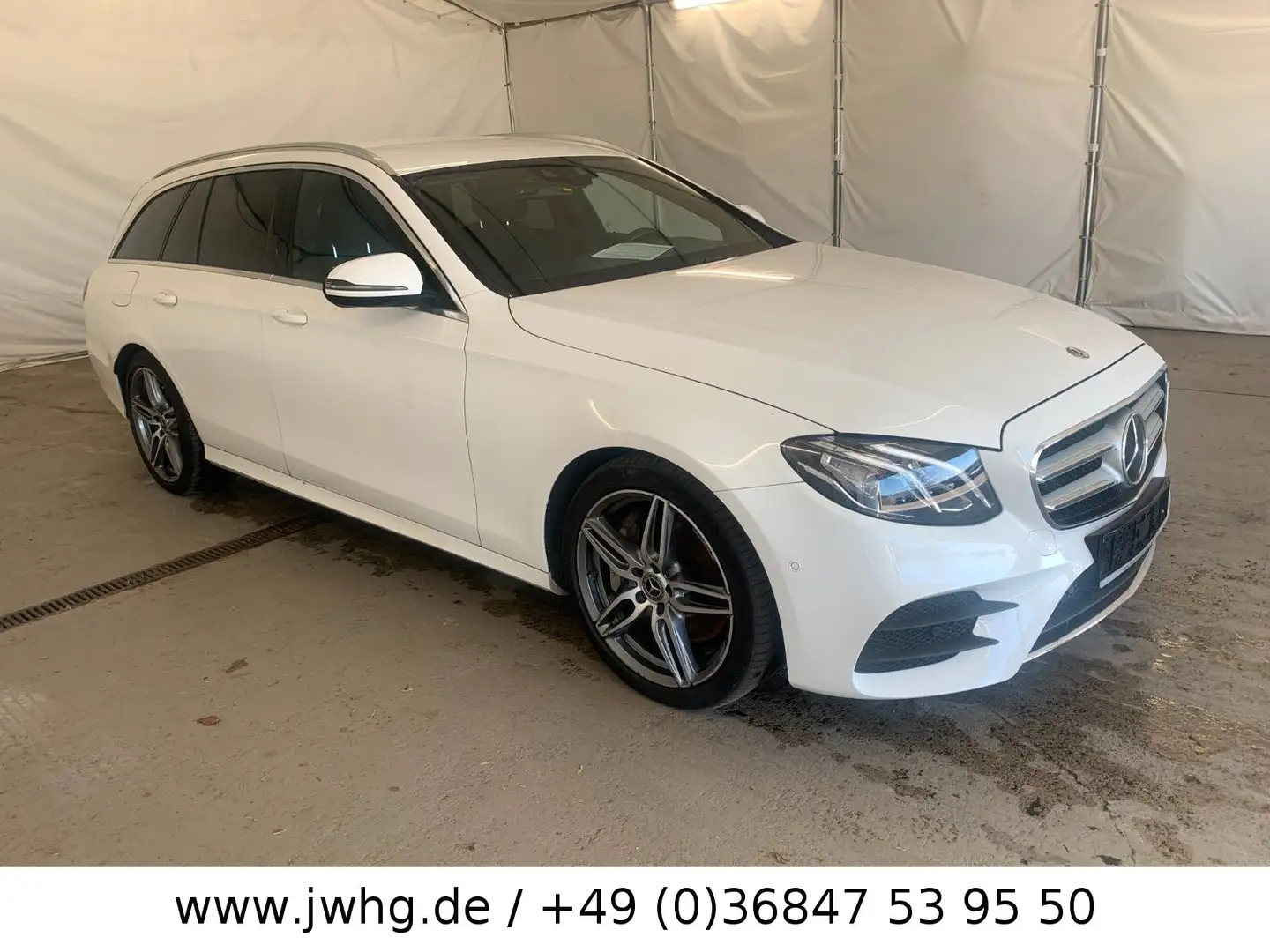 Mercedes-Benz E 400 4M 2x AMG Line Widescreen Kam. LED Distr+ Blanco - 2