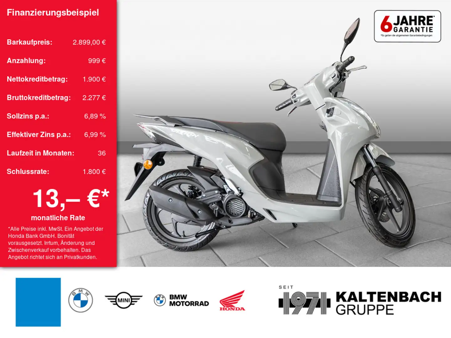 Honda Vision 110 Grau - 1