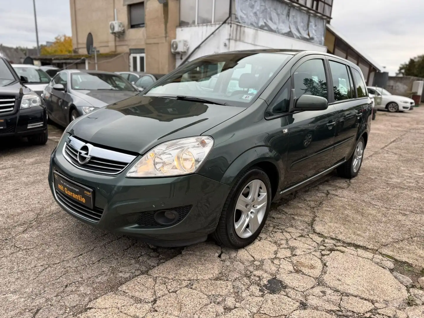 Opel Zafira B Edition*7-SITZER*KLIMA*SCHECKHEFT Grün - 1