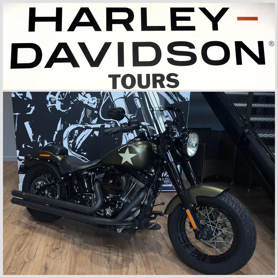Harley-Davidson Softail Slim Verde - 1