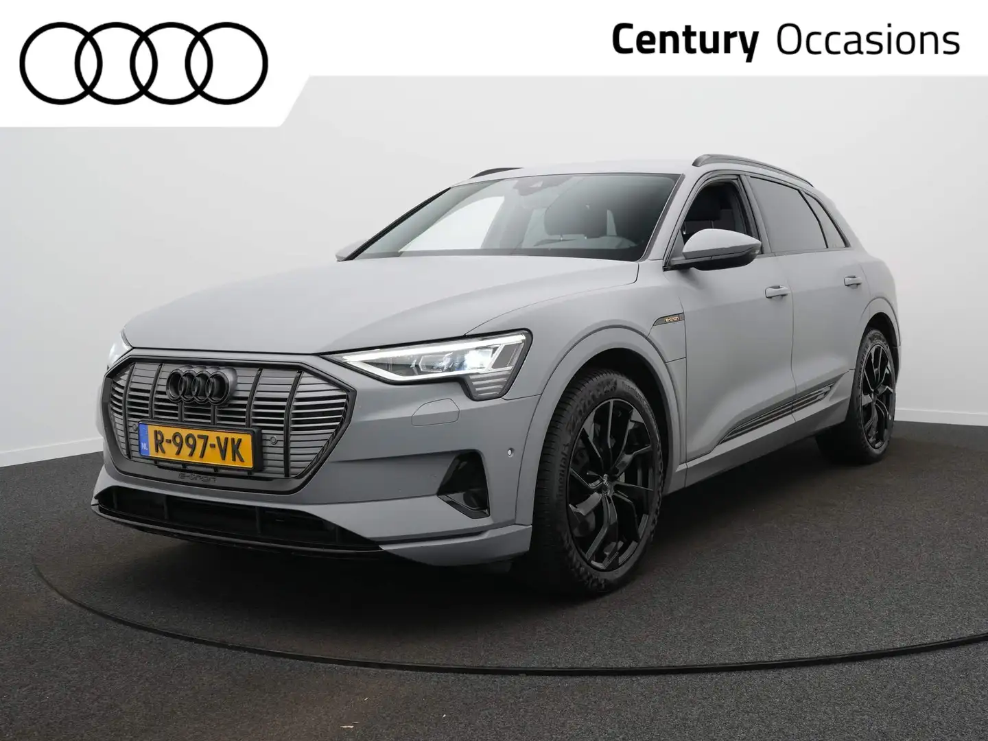 Audi e-tron 55 quattro Advanced edition Plus 95 kWh | Mat Grij White - 1