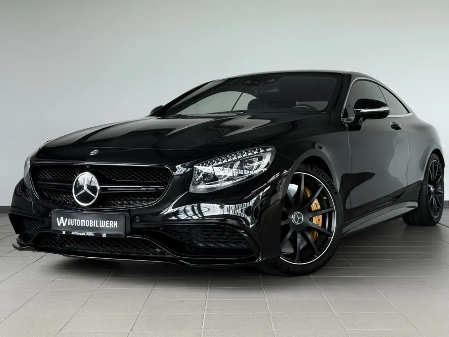 Mercedes-Benz S 63 AMG Coupe4M |AIR |NACHT |SKY |360° |HUD Schwarz - 1
