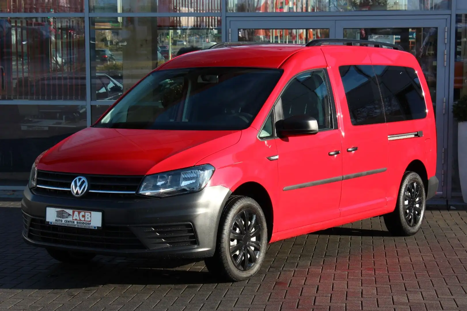 Volkswagen Caddy Maxi  2,0 TDI  7-Sitzer Klima PTS Rouge - 2
