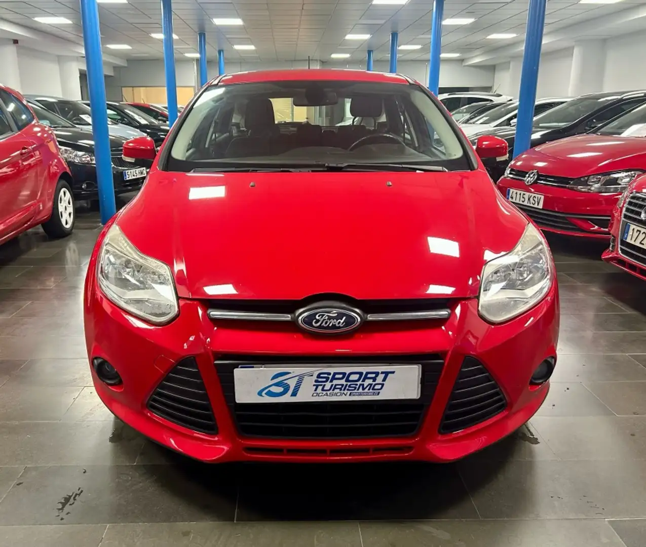 Ford Focus 1.6TDCi Trend Czerwony - 2