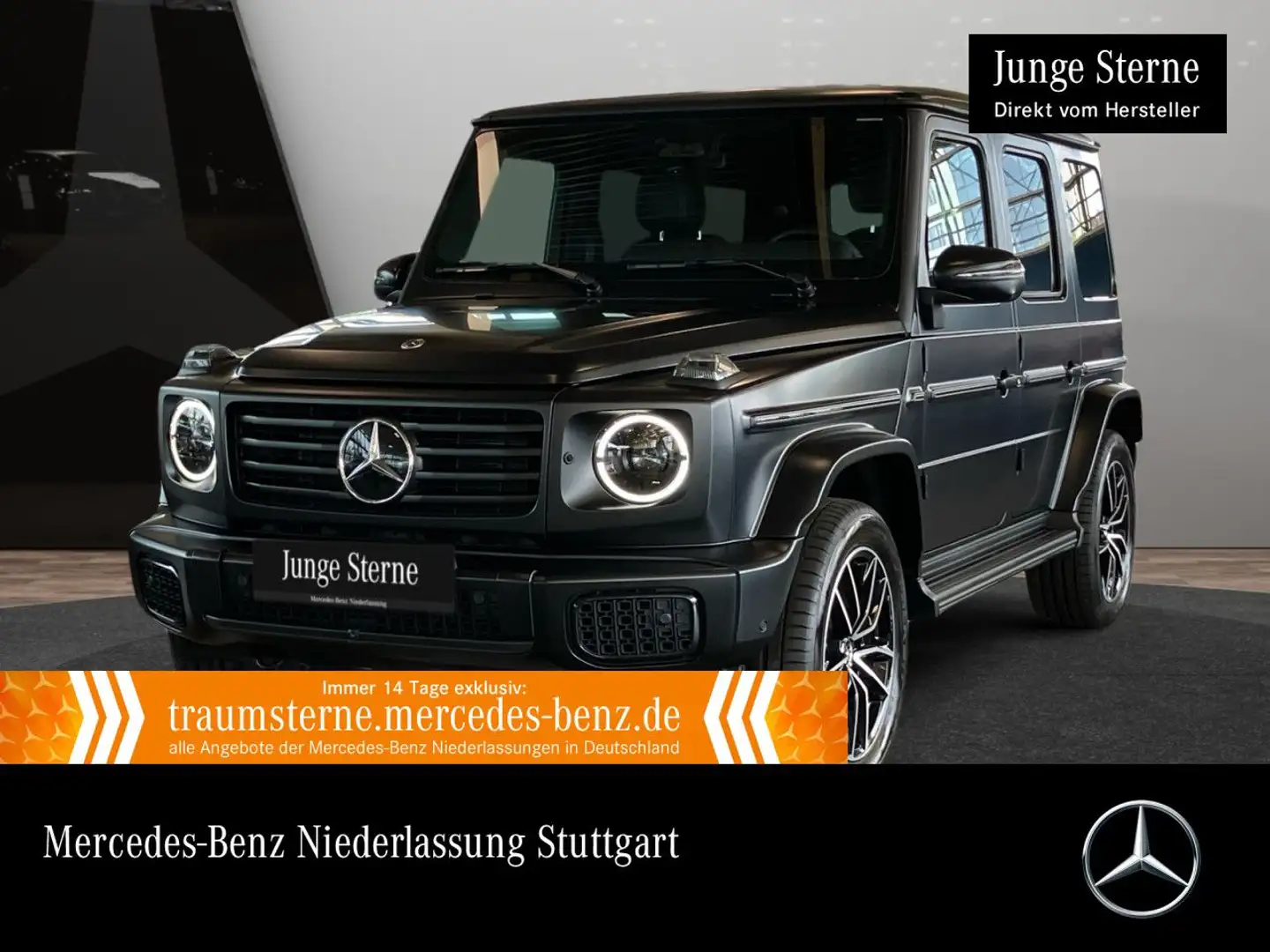 Mercedes-Benz G 450 d Exclusive Burmester 3D AMG 360° Stdhzg SHD Schwarz - 1