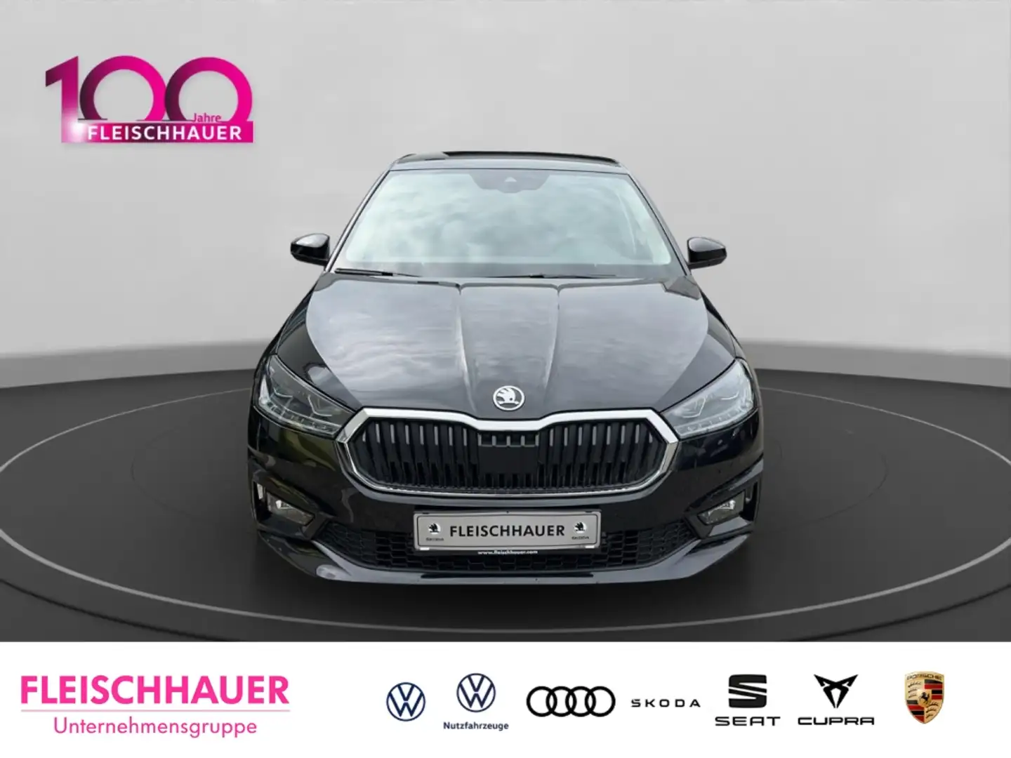 Skoda Fabia Drive 1.0 TSI Navi digitales Cockpit LED Sperrdiff Schwarz - 2